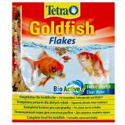 Tetra Goldfish Flakes полноценный корм для всех видов золотых рыбок 12 г