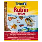 Tetra Rubin Flakes полноценный корм в хлопьях для улучшения окраса всех видов рыб 12 г