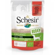 Schesir Organic Bio Adult с говядиной для взрослых собак, 85 г