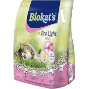 Biokat's Eco Light Fresh Cherry Blossom Pellet Соевый комкующий наполнитель с вишневым ароматом 5 л