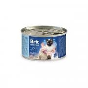 Brit Premium by Nature, консервы для кошек с форелью и печенью 200 г