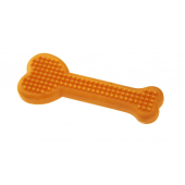 Ferplast PA 6564 S резиновая игрушка для гигиены полости рта собаки, уменьшает зубной налет и зубной камень, 9,8x4x1,5 см