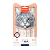 Wanpy Creamy Treat Tuna & Salmon лакомство для кошек сливочные угощение тунец и лосось 70 г