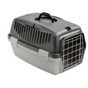 Stefanplast Gulliver 1 контейнер-переноска для собак и кошек до 5-6 кг с металлической дверью 48×32×31 см, серый