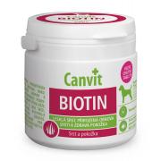 Canvit Biotin витамины для укрепления кожи и против выпадения шерсти для собак до 25 кг, 100 таб