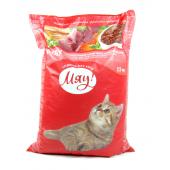 Мяу сухой корм для взрослых кошек с печенью (целый мешок 11 кг)