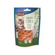 Trixie Chicken Cubes лакомство для кошек с мясом птицы
