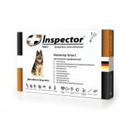Inspector капли на холку от внешних и внутренних паразитов для собак от 25 до 40 кг