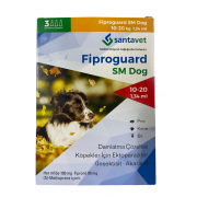 Fiproguard капли от блох, клещей и власоедов для собак весом 10-20 кг, одна пипетка 1,34 мл