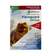 Fiproguard капли от блох, клещей и власоедов для собак весом 2-10 кг, 1 пипетка 0,67 мл