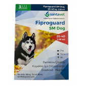 Fiproguard капли от блох, клещей и власоедов для собак весом 20-40 кг, одна пипетка 2,68 мл