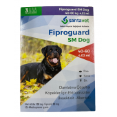 Fiproguard капли от блох, клещей и власоедов для собак весом 40-60 кг, одна пипетка 4,02 мл