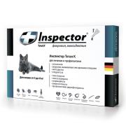 Inspector капли на холку от внешних и внутренних паразитов для кошек от 4 до 8 кг, 1 шт