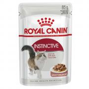 Royal Canin Instinctive полнорационный влажный корм для кошек старше одного года в соусе, 85 г