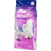 Royalist Cat Litter комкующийся наполнитель с ароматом лаванды 20 л