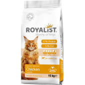 Royalist полнорационный сухой корм для взрослых кошек с курицей (на развес)