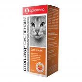 Apicenna суспензия стоп-зуд для лечения заболеваний кожи воспалительной и аллергической этиологии у кошек, 10 мл