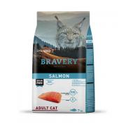 Bravery без зерновой сухой корм для взрослых кошек с лососем (на развес)