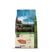 Bravery беззерновой сухой корм для щенков средних и крупных пород с курицей, (целый мешок 12 кг)