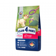 Club 4 Paws Premium Adult Active Small Breeds сухой корм для взрослых активных собак мелких пород (на развес)