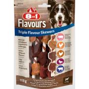 Triple Flavour Skewers лакомство для собак мясное ассорти 113г