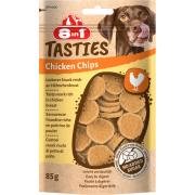 Tasties Chicken Chips куриные медальоны для собак, 85гр
