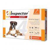 Inspector капли для собак от внешних и внутренних паразитов 25-40 кг, 1 шт.
