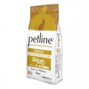 Petline Super Premium Adult Cat Chicken Selection Delicate полноценный рацион для взрослых кошек с курицей супер премиум качества (целый мешок 12 кг)