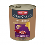 Gran Carno Single Protein Adult для взрослых собак c ягненком 800 г
