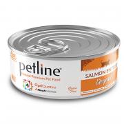 Petline Super Premium Adult Cat Salmon Entree Elegant беззерновой паштет для взрослых кошек с лососем супер премиум качества 80 г