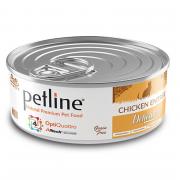 Petline Super Premium Adult Cat Chicken Entree Delicate беззерновой паштет для взрослых кошек c курицей супер премиум качества 80 г
