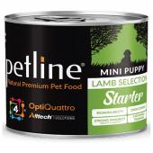 Petline Super Premium Mini Puppy Lamb Selection Starter беззерновой влажынй корм с ягненком в желе для щенков всех мини пород супер премиум качества 200 г