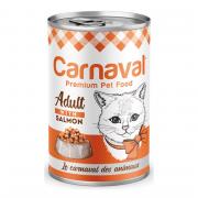Carnaval Premium Adult Cat With Salmon консервы для взрослых кошек с лососем в соусе премиум класса 400 г