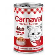Carnaval Premium Adult Cat With Lamb консервы для взрослых кошек с ягненком в соусе премиум класса 400 г