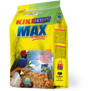 Kiki Max Menu зерновой витаминизированный корм для экзотических птиц, 500 г