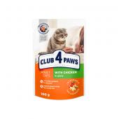 Club 4 paws с курицей в деликатном соусе