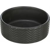 Trixie Ceramic Bowl керамическая миска для собак 0,9 л 16 Ø см (черный)