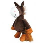 Trixie Игрушка для собак Лошадь плюшевая с оригинальным звуком 32 см