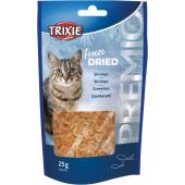 Trixie Freeze Dried Shrimps лакомство для кошек сублимированные креветки 25 г