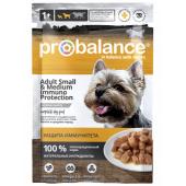 Pro Balance влажный корм для собак малых и средних пород защита иммунитета 85 г