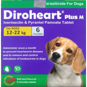 Diroheart Plus M for dogs 12-22kg