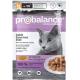 ProBalance Adult Gourmet Diet влажный корм для кошек с телятиной и кроликом в желе 85 г