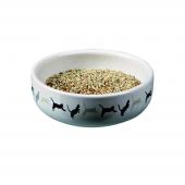 Trixie Керамическая миска для травы для кошек, ø 15 × 4 см, 50 г
