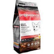 Pro Balance Immuno Adult Active сухой корм для взрослых собак всех пород с высокой активностью (целый мешок 15 кг)