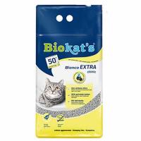 Biokats Bianco Extra комкующийся наполнитель с активированным углем 10 л