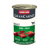 Gran Carno Adult, с говядиной и дичью для взрослых собак, 400 г