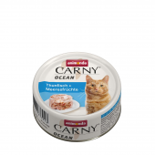 Carny Ocean консервы для кошек с тунцом и морепродуктами, 80 г
