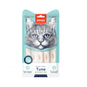 Wanpy Creamy Treat Tuna & Codfish лакомство для кошек сливочные угощение тунец и треска 70 г