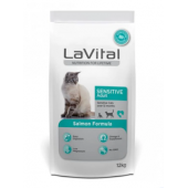 LaVital Sensitive Adult Cat Salmon, сухой корм для взрослых кошек с чувствительным пищеварением, с лососем (на развес)