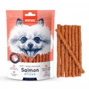 Wanpy Salmon Sticks лакомство для собак палочки с лососем 100г